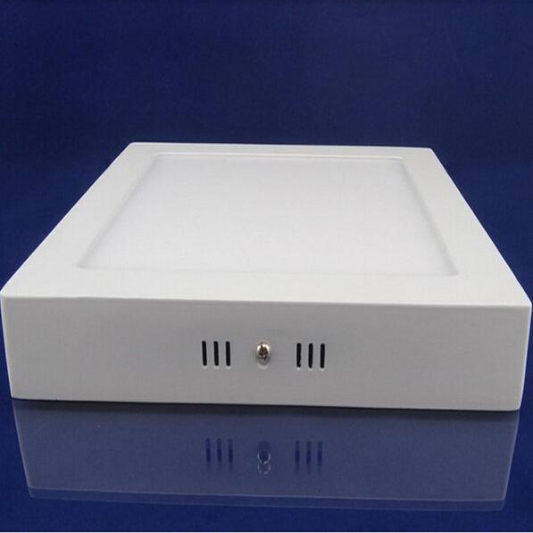 Vierkante opbouw led plafondlamp panel downlight platte moderne lamp 3 w/6 w/12 w/18 w cutingAC185-265V smd2835 aluminium