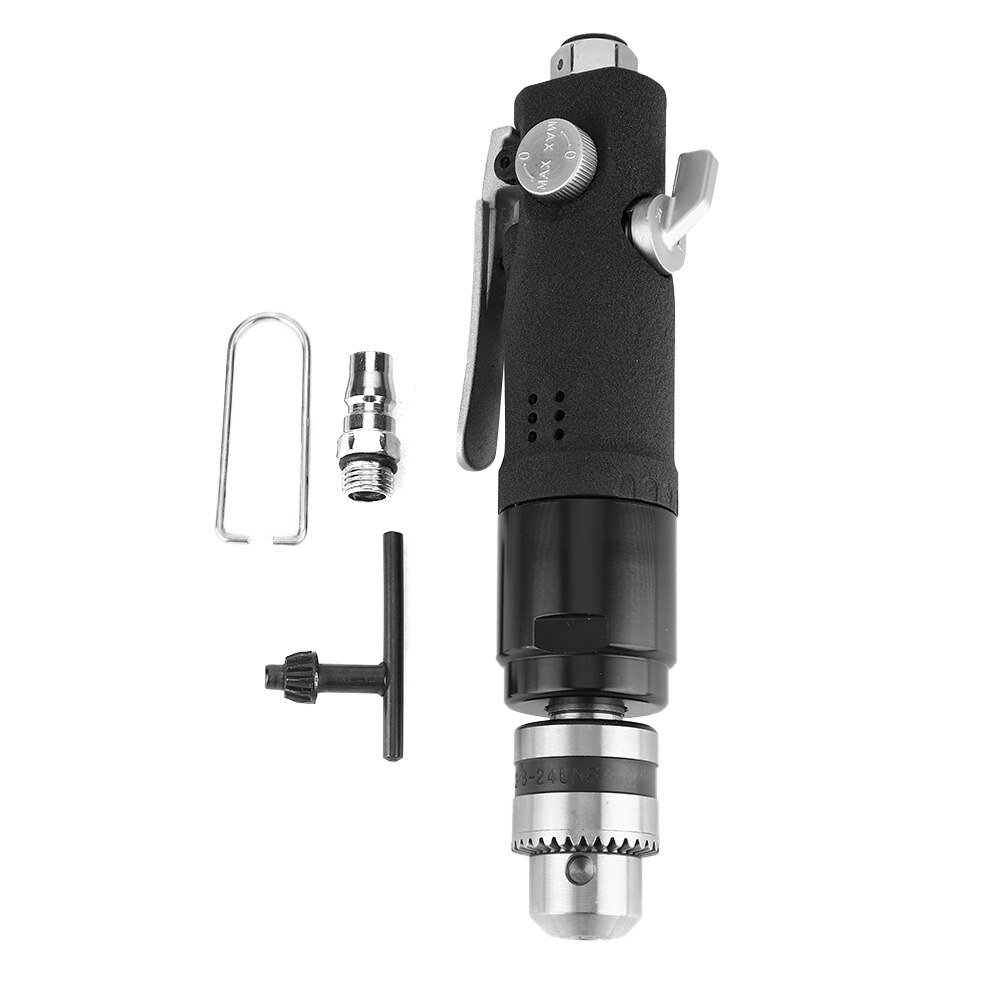 Industrial CW/CCW Straight Type Pneumatic Drill Furniture Hardware Tool 2000rpm