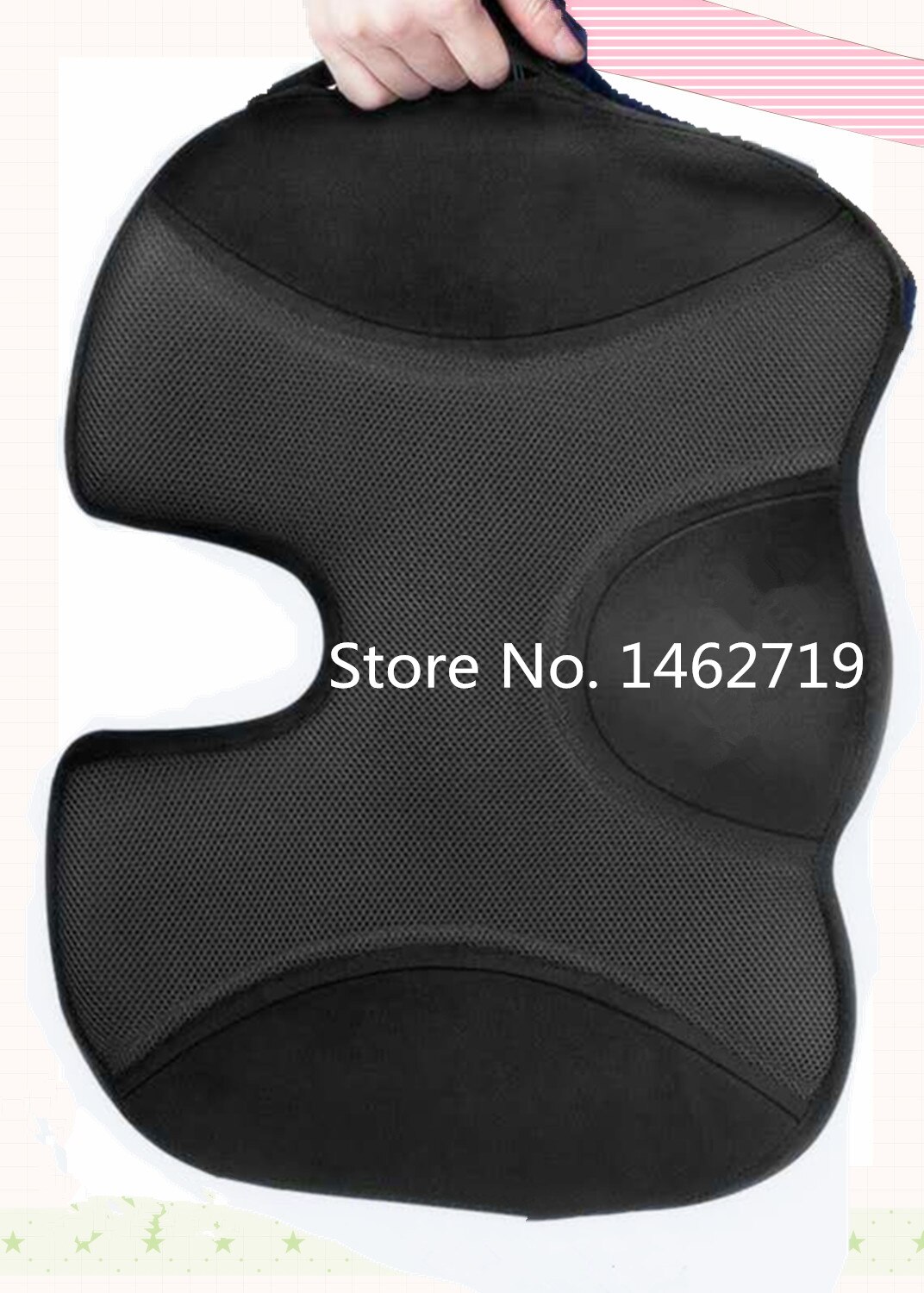 Memory Foam Antislip Kussen Pad Voorraden, Verstelbare Auto Zitkussens, volwassen Autostoel Booster Kussens: Paars