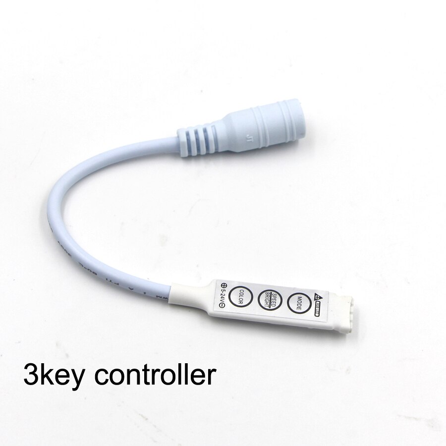 USB/DC 3/17/20/24/44 Tasten RGB Controller Musik IR RF LED Lichter Streifen Fernbedienung für RGB LED Streifen Lichter 5050 2835 SMD