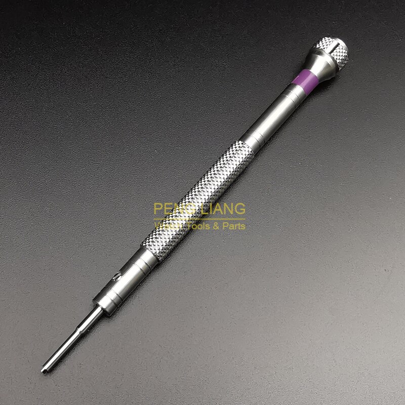 T-formade skruvmejslar för rlx-klockor bandskruvar ,1.2mm 1.4mm 1.6mm,  med pvc-rörförpackning