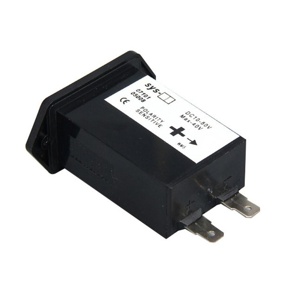 DC10V-80V Sealed Hour Meter Counter Gauge For Boats Generator Car Truck Motorcycle Marine Engine Snowmobile Mower