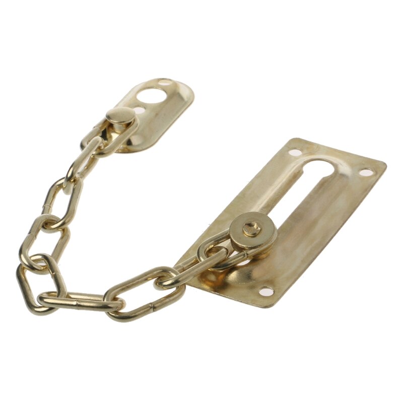 Safety Sliding Chain Door Guard Polished Chrome Hotel Office Security Bolt Locks
