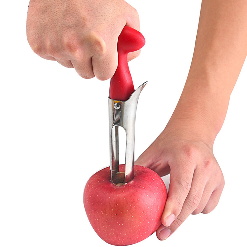 Apple Core Cutter Stainless Steel Pear Fruit Vegetable Tools Core Seed Remover Multi-function Cutting Vegetable Seeder Slicer