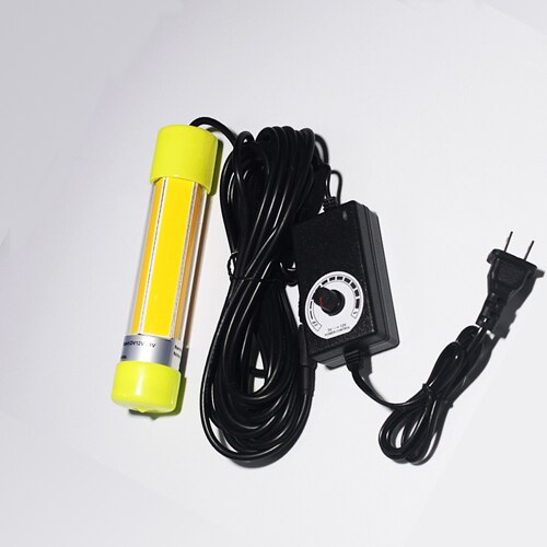 Onderwaterlamp voor vissen met led 20w 60w dc 12v 6m kabel  ip68 waterdichte vislokkers