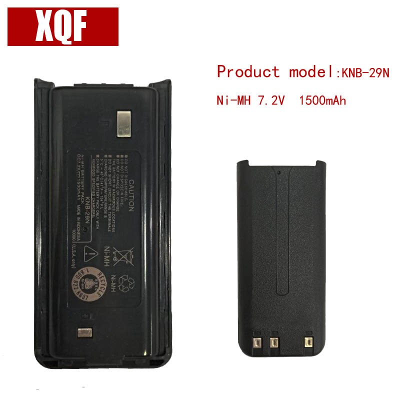 NI-MH 1500 mAh 7,2 V Oder LI-ON 2800 mAh 7,4 V KNB-29 KNB-29N KNB-30 KNB-30A Batterie für Walkie Talkie TK-2202 TK2200 TK3200 Radio: N-MH 1500mAh