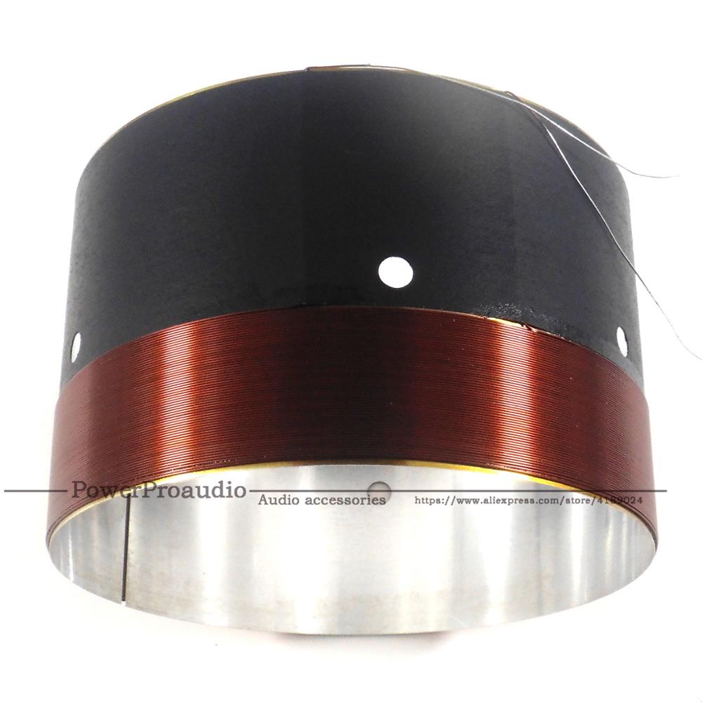 2 piezas/unids/lote 10 "12" 15 "Woofer voz bajo bobina ASV aluminio blanco para Subwoofer sonido altavoz DIY accesorios de reparación