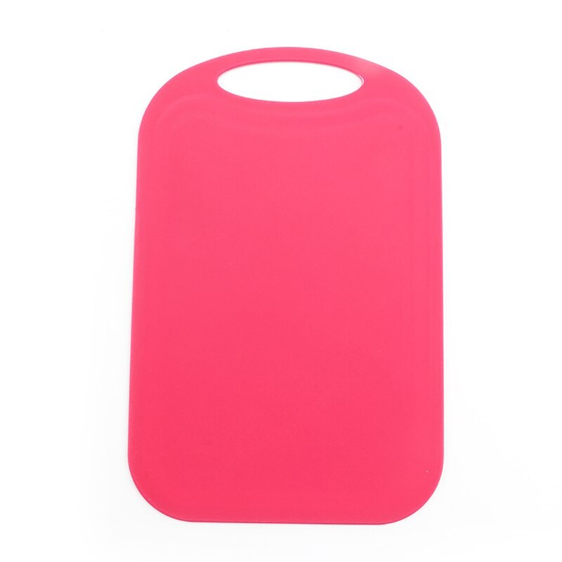 Kitchen Meat Fruit Vegetable Cutting Board Food Chopping Block Chopping Board: Red