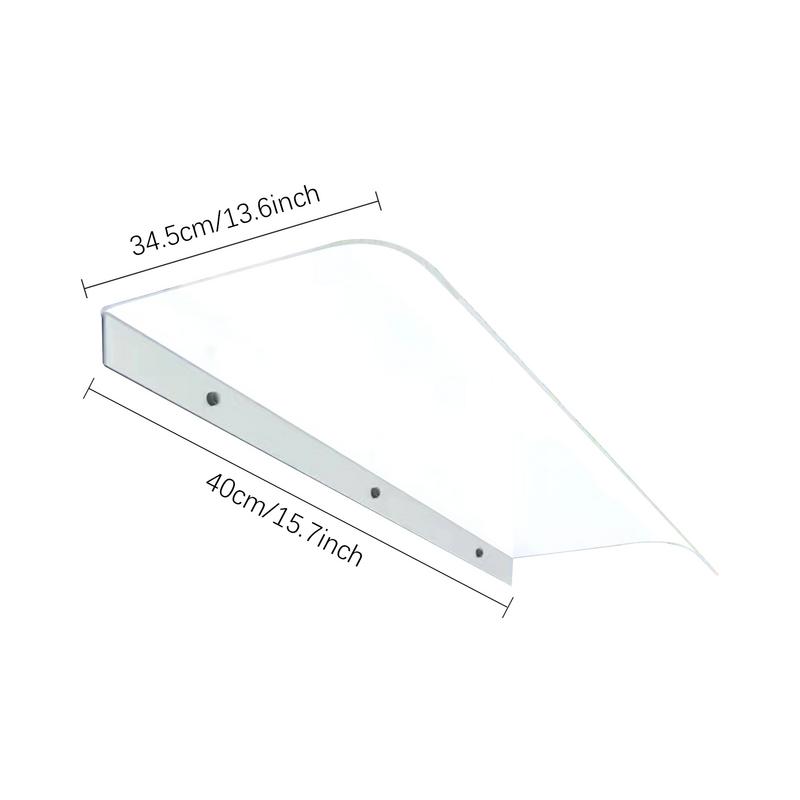 Markise til 40cm døre til vinduer, printplade, udendørs hoveddør, terrasse, solskærm, tagudhæng, regnslag, pergola
