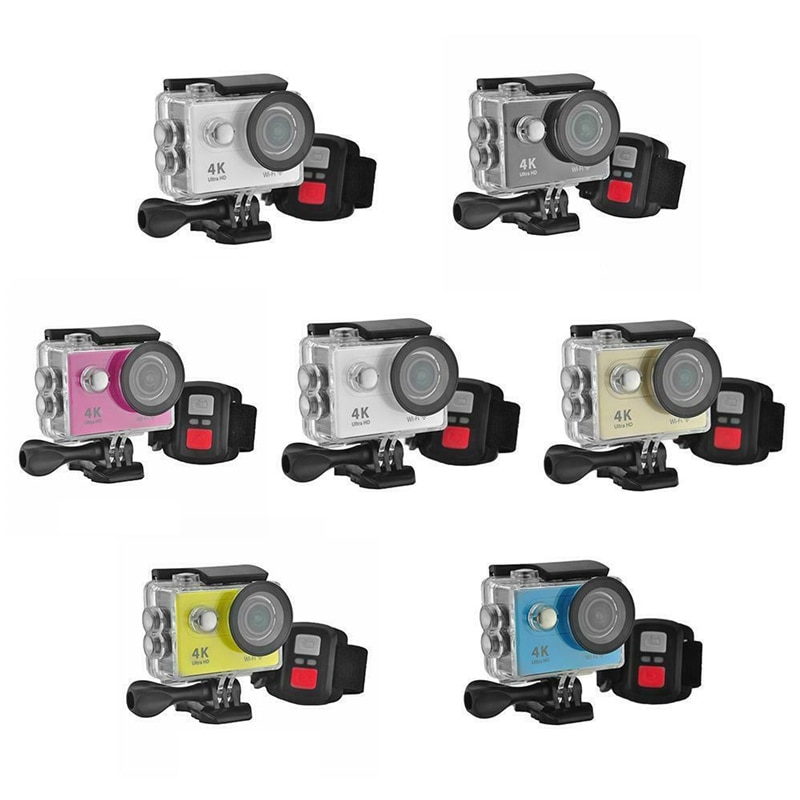 Top Deals H9R Wifi Camera 1080P Ultra 4K Sport Action Waterproof Travel Camcorder Black