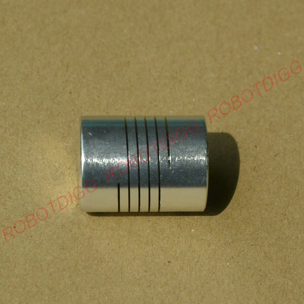 Flexible Coupling 5mm Shaft to 8mm Screw