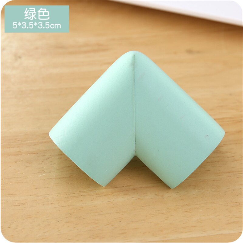 U Shape Glass Table Corner Protector Essential Protection For Children Thick Corners Baby Safety Edge Guards: Light Green