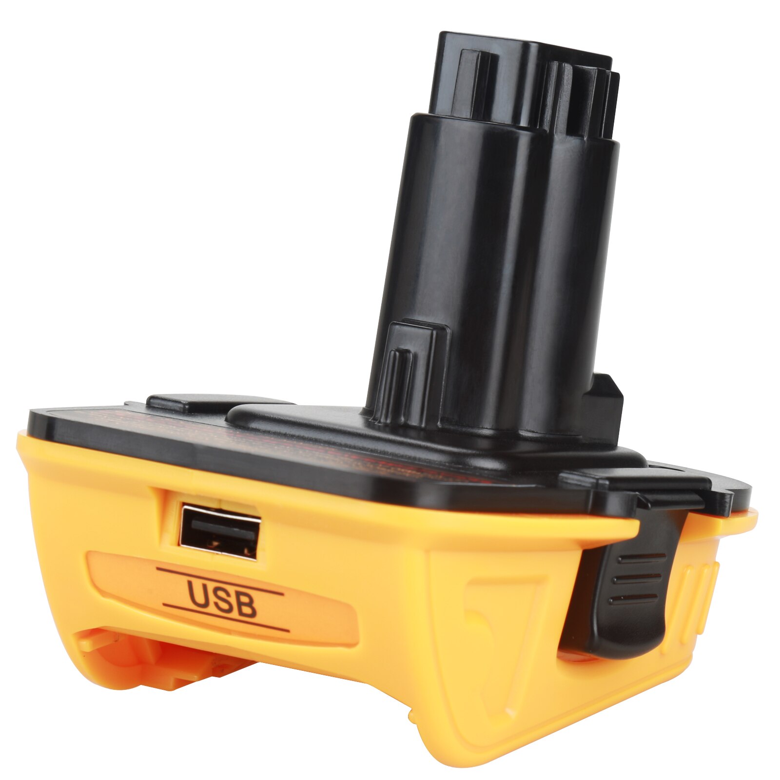 Dcb 200 20v 6ah udskifteligt li-ion batteri kompatibelt med dewalt 18 volt max xr elværktøj lithium batterier: Adapter