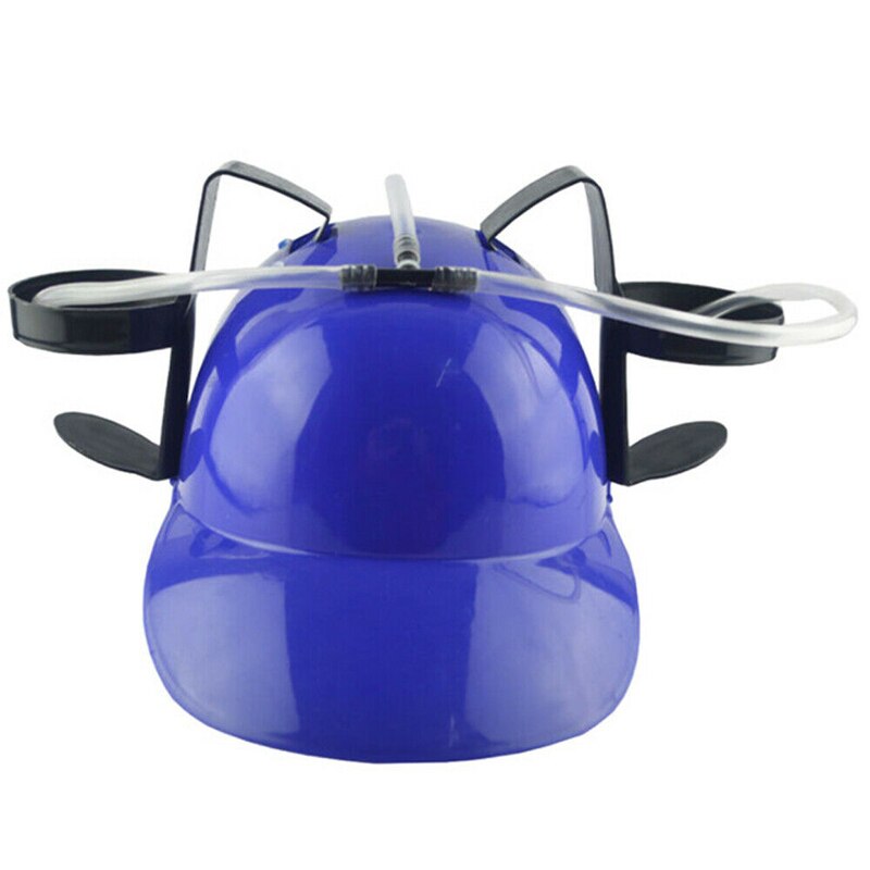 Sombrero para beber cerveza y refrescos, sombrero para beber, para , juego, , 1 Uds.: Azul