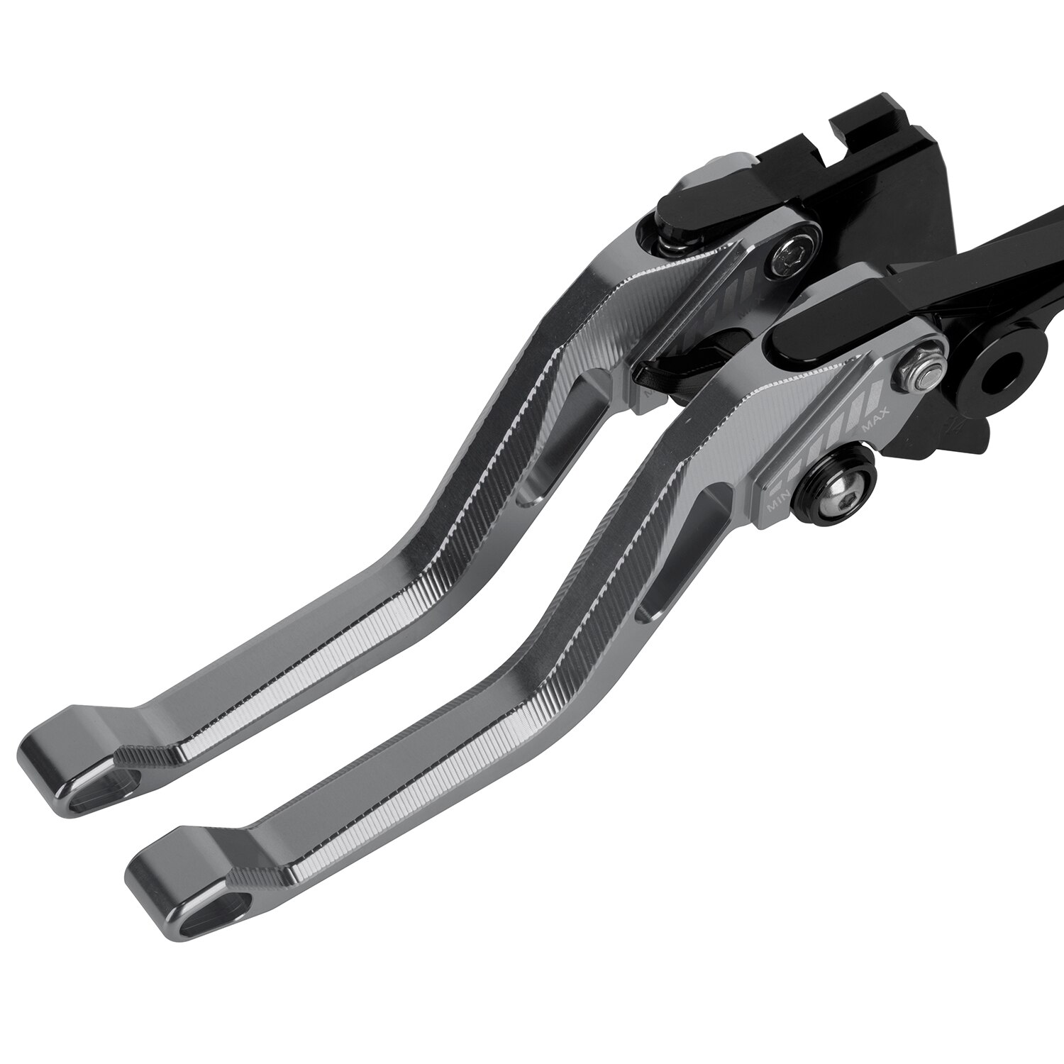 For Yamaha MT-09 Tracer/FJ09	MT-10	5D Short/Long Clutch Brake Levers Adjustable CNC Motorbike: 5D long gray