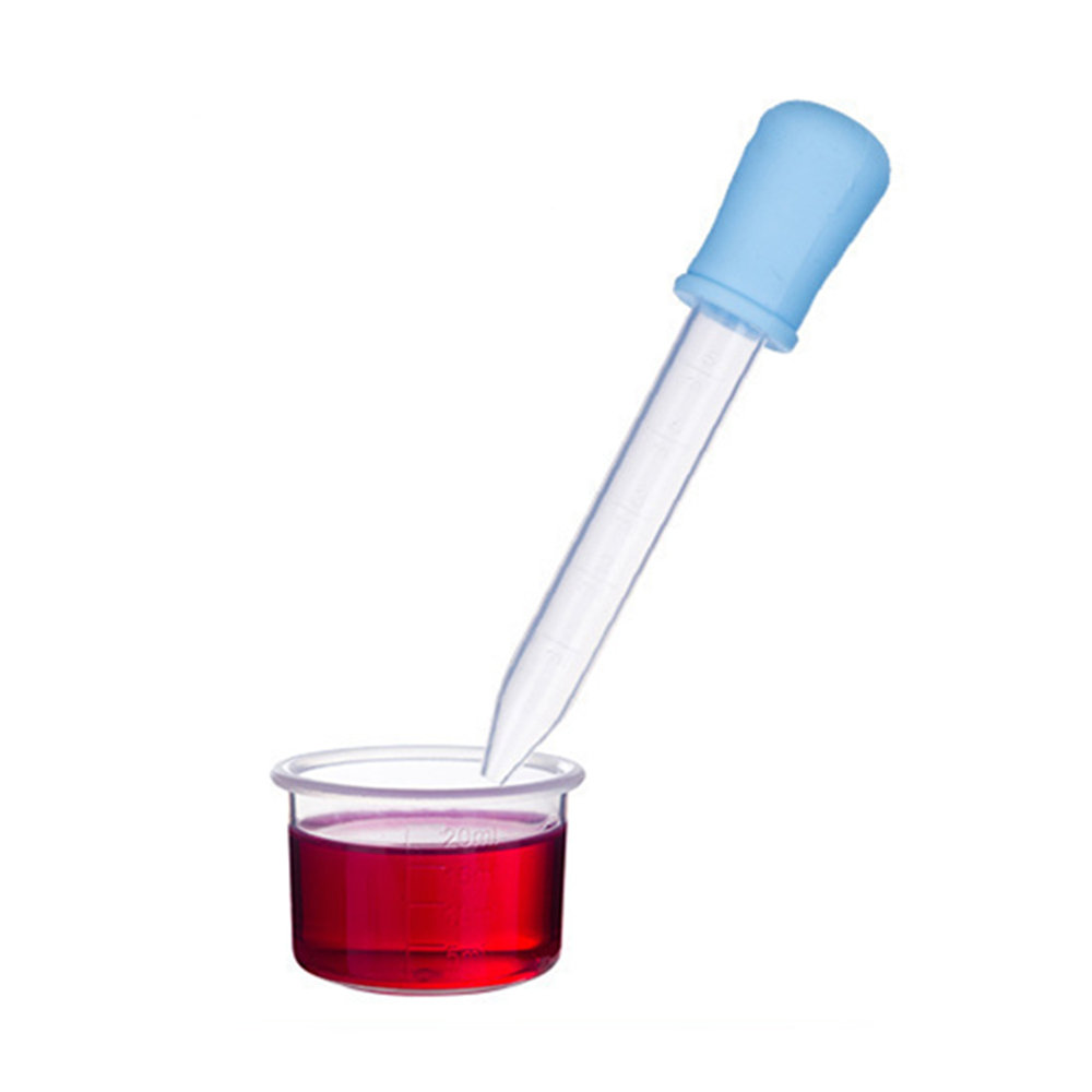 Pipette compte-gouttes en Silicone pour bébé, distributeur de médicaments pour enfant, Pipette de jus de Fruit liquide, ustensiles pour nourrissons, 5ml, 10 pièces