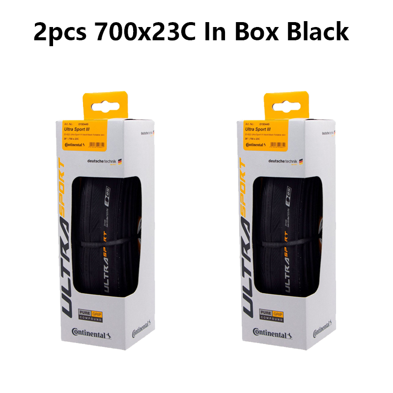 Continental ULTRA SPORT Ⅲ Tire Original Road Vehicle Folding Anti Puncture Bicycle Tires 700x23c/700x25c/700x28c Black/Coffee: MULTI