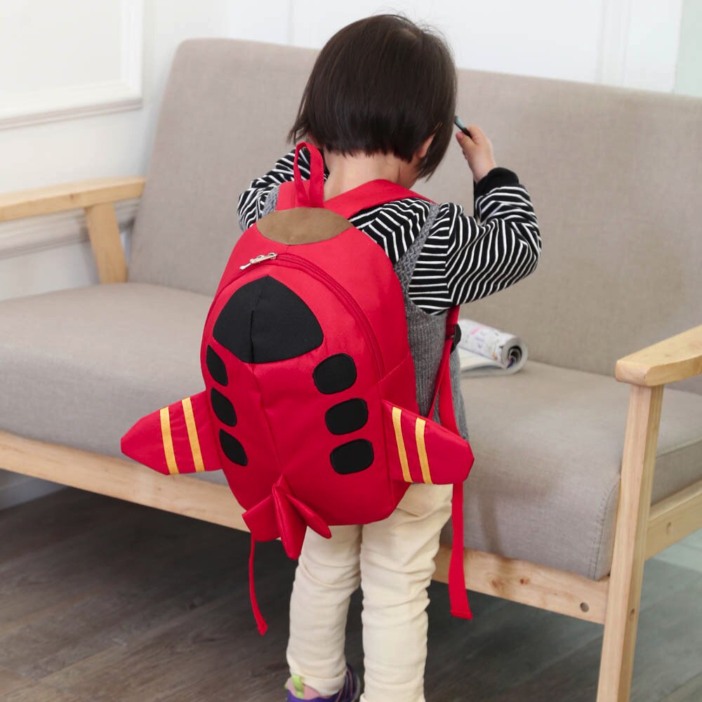 Mignon enfant bambin Schoo sacs avion sac à dos maternelle enfants filles garçons cartable 3d dessin animé Animal sac Mochila Mujer # T2G