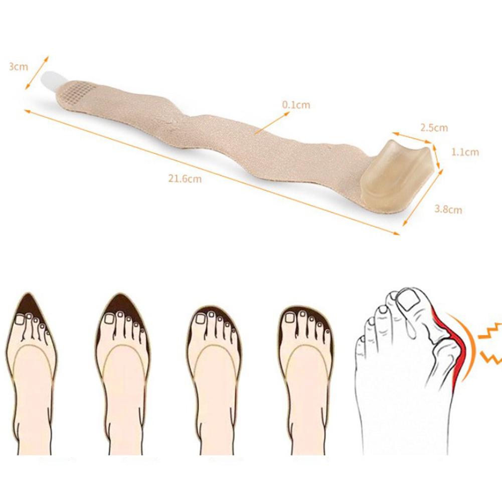 Hallux Valgus Correctie Band Grote Teen Orthopedische Correctie Sokken Tenen Separator Voetverzorging Pijn Beschermen Verlichten Bone Duim Band