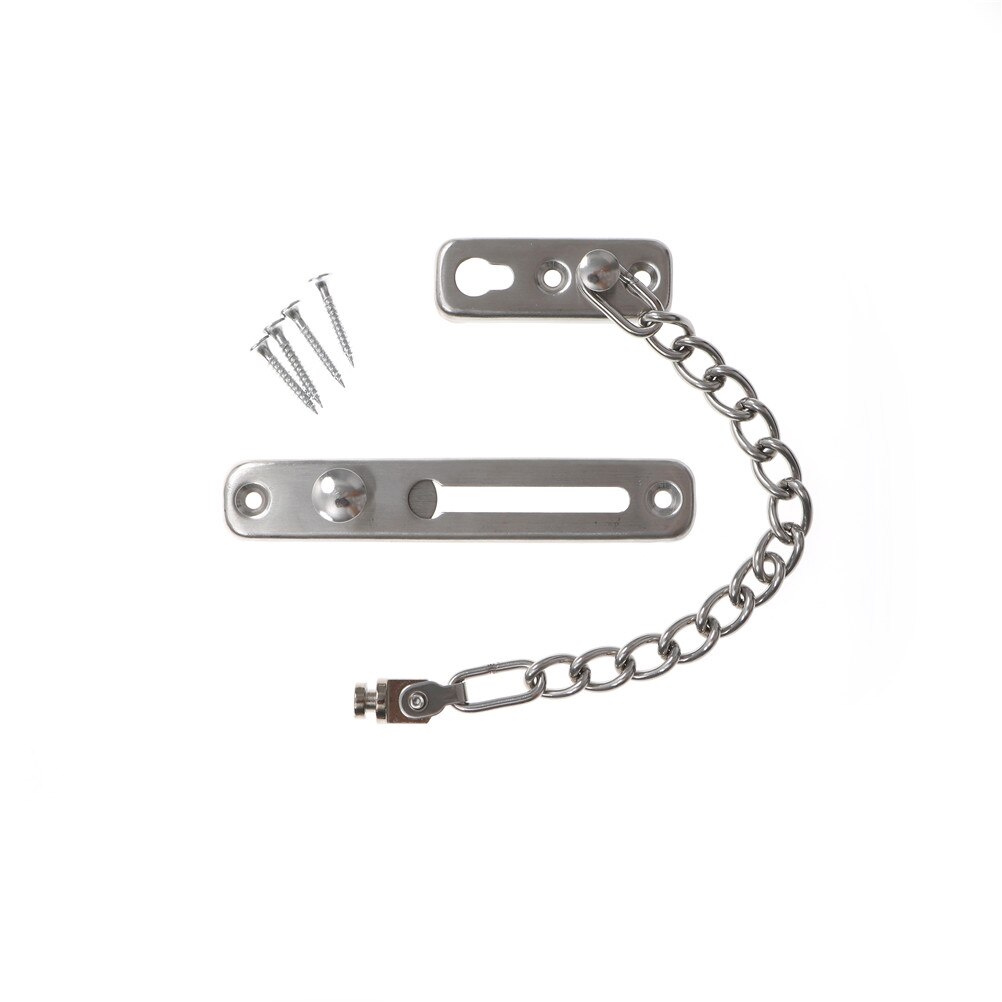 Practical modern Stainless steel door chain bolt ,Door chain guard , Door Security Chain,door chain lock top