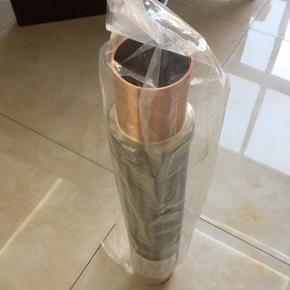 7/8" vibration absorber is both on suction and discharge lines of a refrigerating system, as close as possible to the compressor