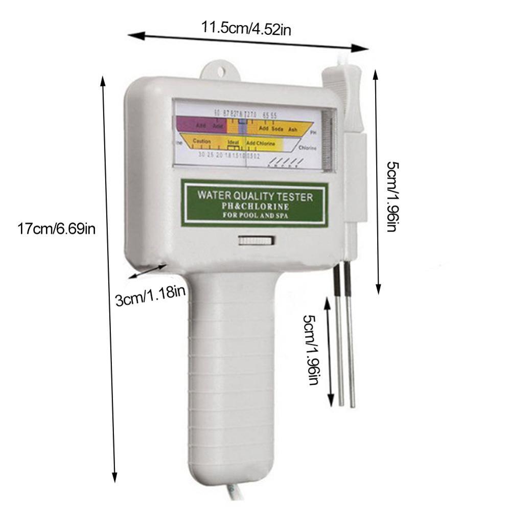 Swiming Pool Chlorine PH Tester Pool Water Tester Electronic Water Analysis Water Test Meter ph Testet