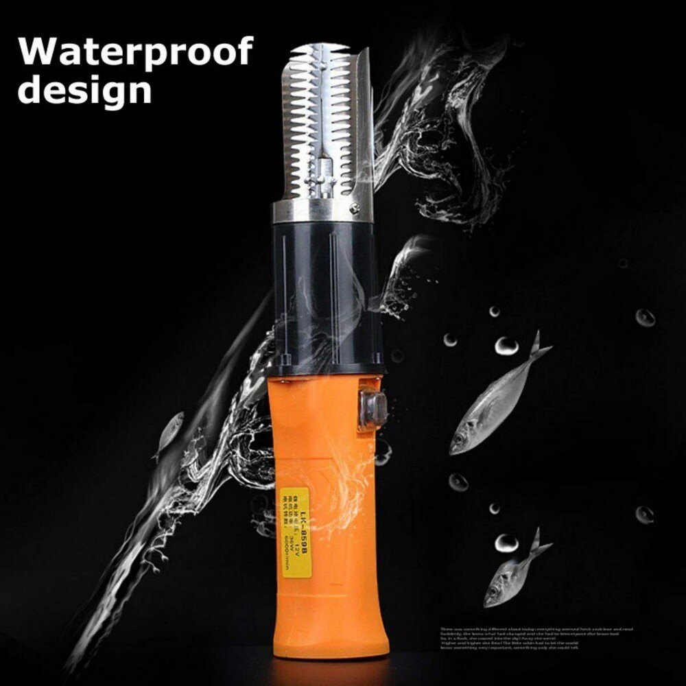 4/6 Fish Scraper Automatic Fish Scale Waterproof Charging Killing Fish Tool Machine Planing Scraping Device Sweeping Fish Scale