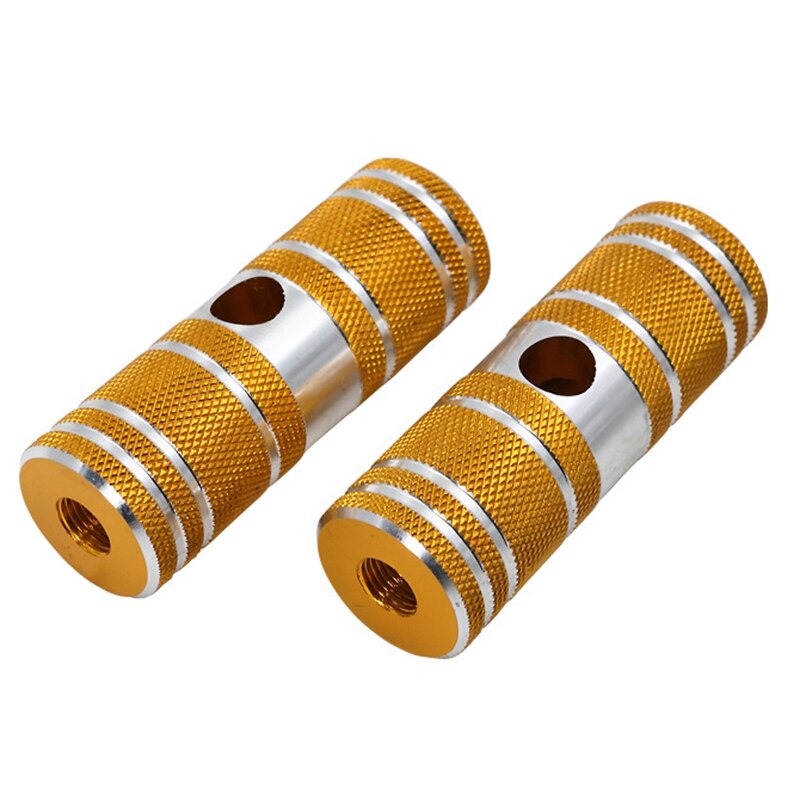 2Pcs Aluminum Nonslip MTB Bike Bicycle Pedal Front Rear Axle Foot Pegs BMX Footrest Lever Bike Accessories: style5