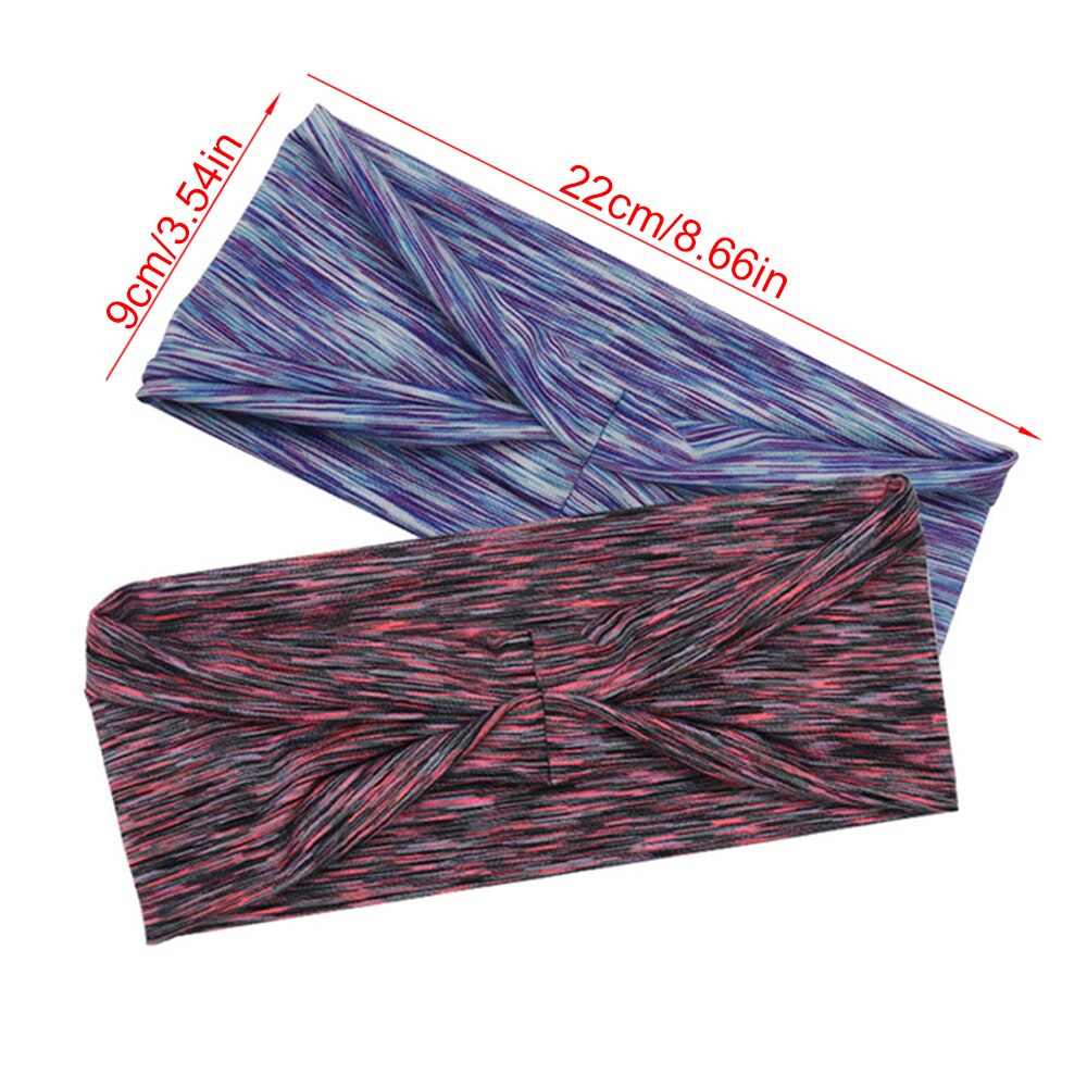 Absorberende Zweet Haarbanden Elastische Sport Haarbanden Head Band Yoga Hoofdbanden Hoofddeksels Headwrap Sport Haaraccessoires