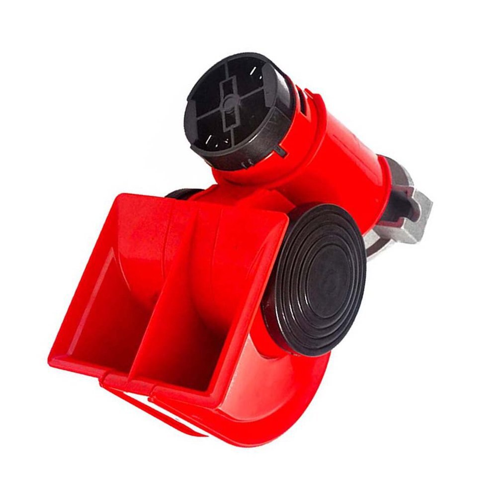Loud Dual-tone Snail Horn Universal Electric Air Horn Car Auto Horn Integrated Helicoid Air Loud Horn