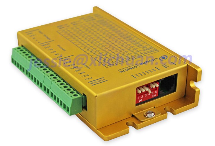 Højhastigheds lichuan 3 fase nema 23 lukket sløjfe stepper driver controller nema 23 lcda 357h kan erstatte leadshine hbs 507