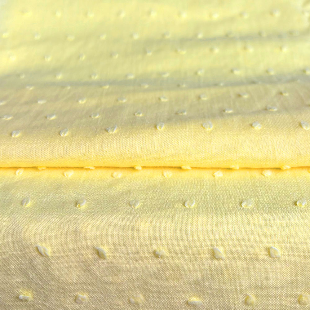 Zomer Dunne Jacquard Gestippeld 100% Katoen Effen Kleur Stoffen Voor Naaien Vrouw Shirt Jurken Laken Kussen Baby Nachtkleding Hoed: Grey