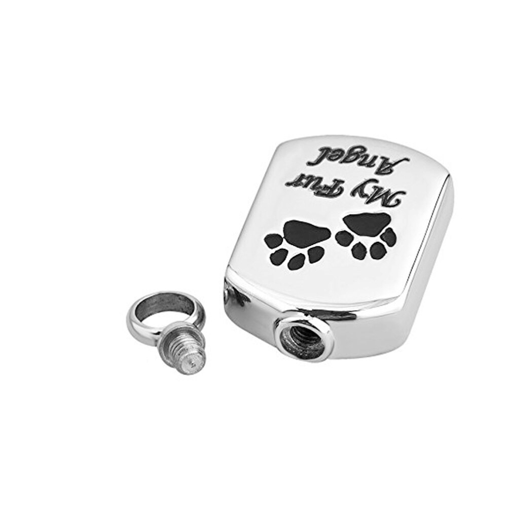 1pc duurzame pootafdrukken van huisdieren, praktische en nuttige asketting voor huisdieren, asketting voor huisdieren, urnhanger voor honden