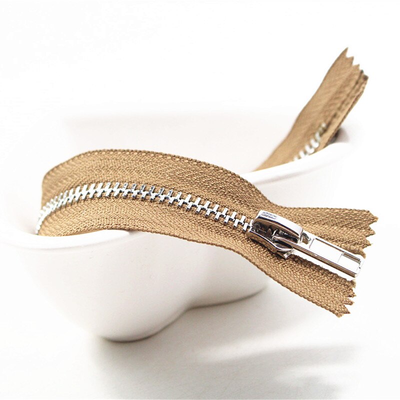 Close-End10cm-80cm 5# 10pcs Metal Zipper for Sewing zip Garment Accessories Jeans Zippers Cremalleras DIY tools zipper