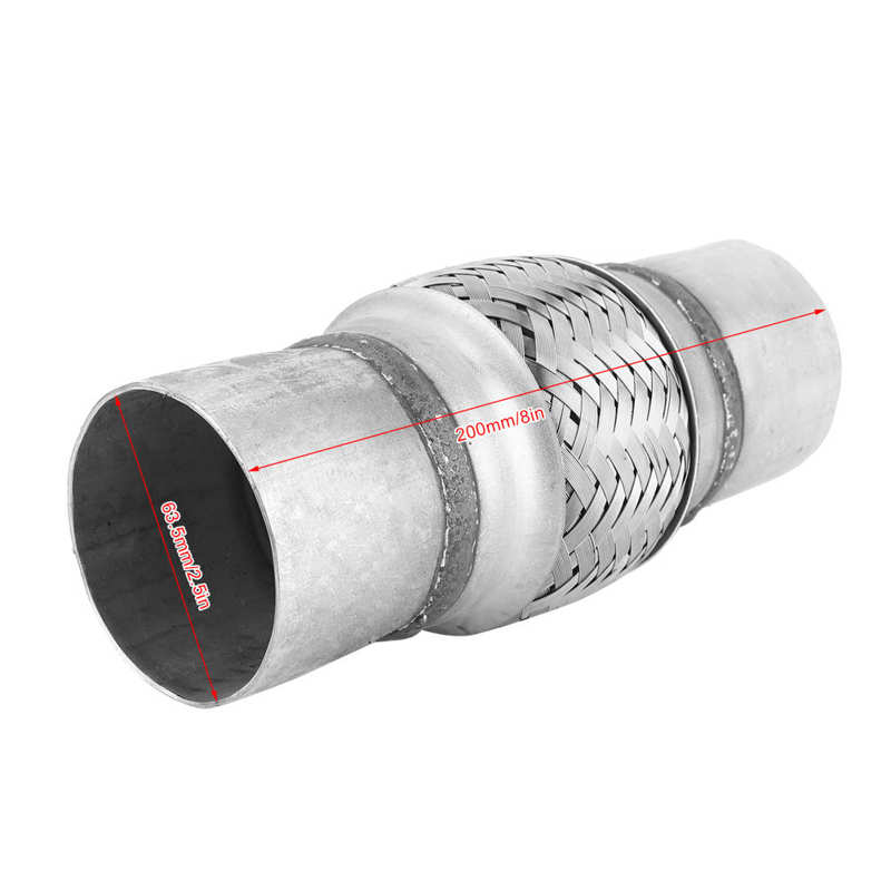 Universal Exhaust Pipe Bellows Stainless Steel Braided Flexible Joint Tube Multiple specifications accessories