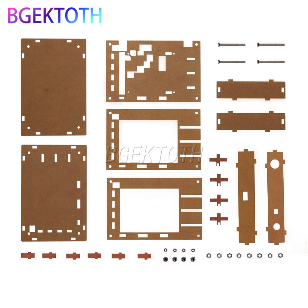 DSO138 Digital Oscilloscope (Full assembled): Acrylic shell