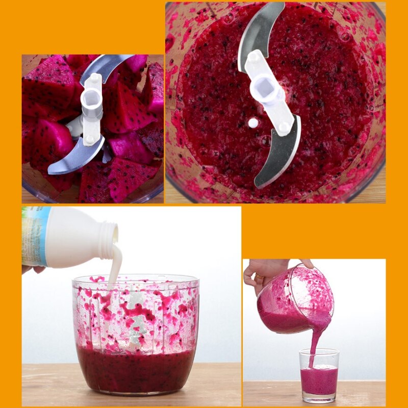 Manual Food Chopper Household Vegetable Choppers Shredder Multi-function Food Processor Meat Machine Crusher