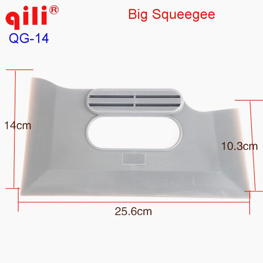 Newest QILI QG-14 plastic scraper water clean big squeegee floor clean tool Car Film Wrap Sticker Anti Scratch