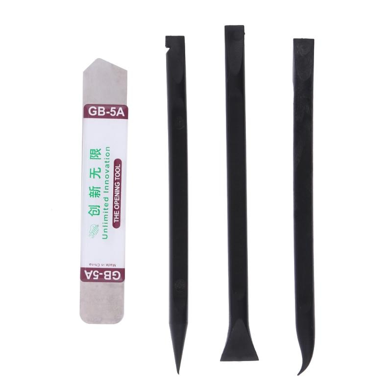 4Pcs/set Mobile Phone Repair Tools Set Opening Pry Metal Steel Tablet Disassemble Crowbar Phone Hand Tool