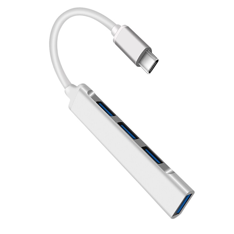 Type-C3.1 Hub Docking Station Usb 3.0 Hub 4 in 1 for Pc Laptop Tablet Phone