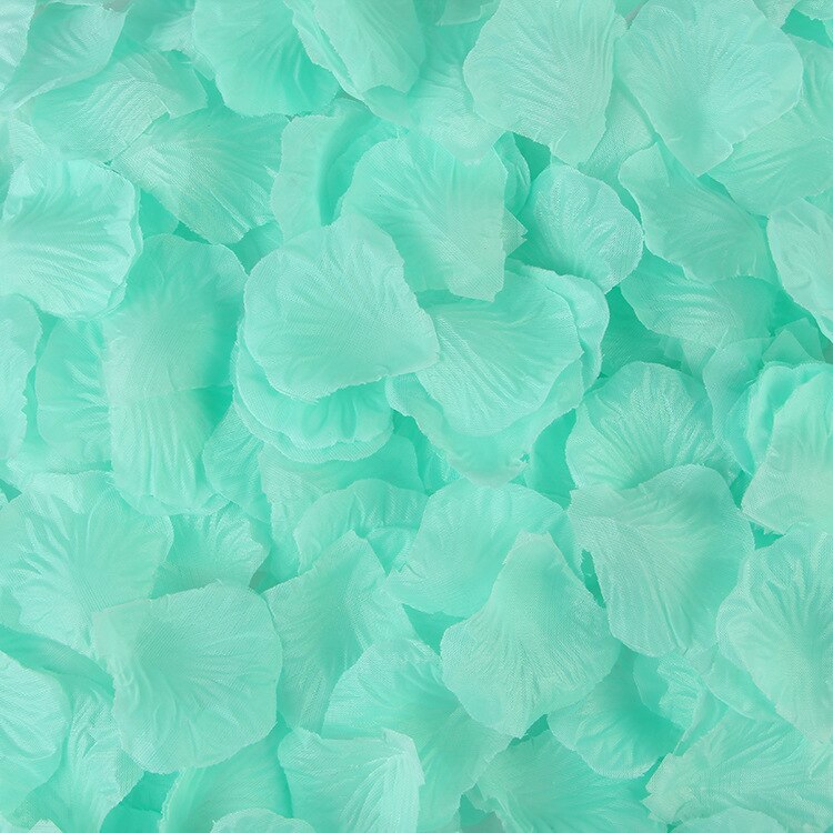 MOLANS 500pcs 5*5cm Silk Imitation Rose Petals for Wedding Decoration Muti-color Fabric Flower for Proposal Arrangement Ornament: 32