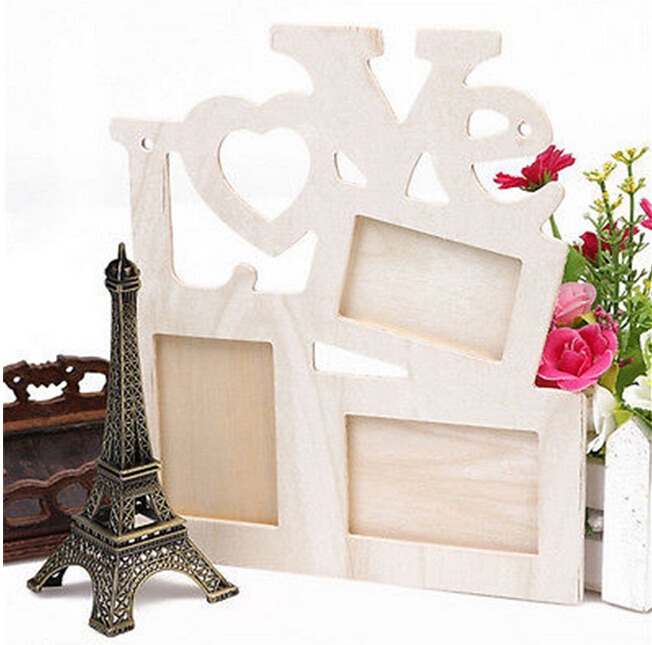 Home Decor Rahmen Photoframe Family Love Frames Collage Picture Aperture Wall Picture Frame LOVE Photo Frame