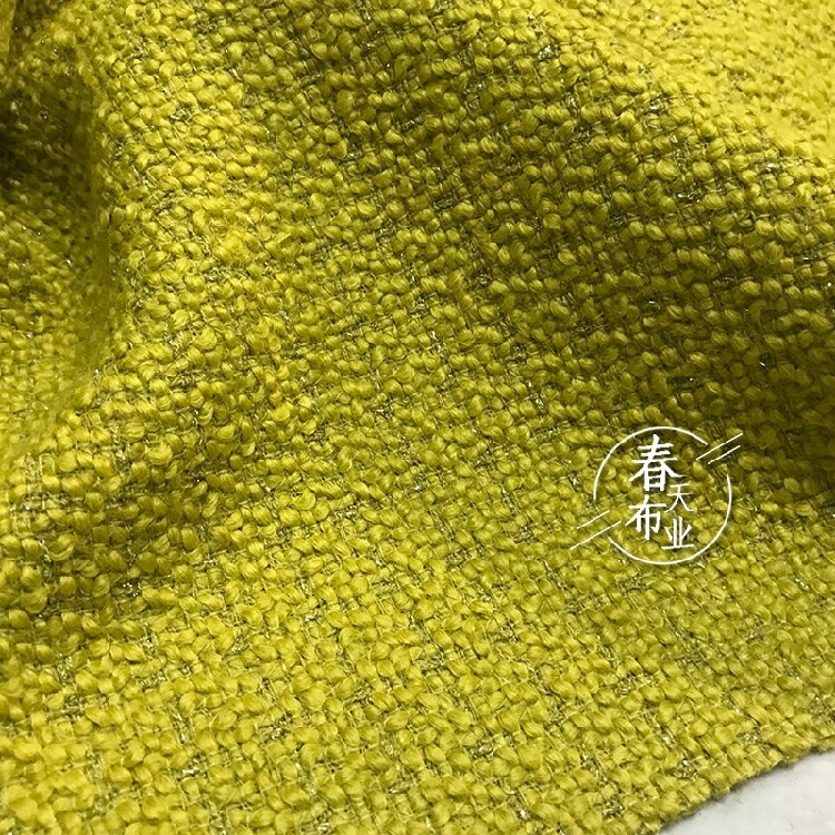 Free ship 40% wool tweed fabric less shining line weaved 59" width by meter