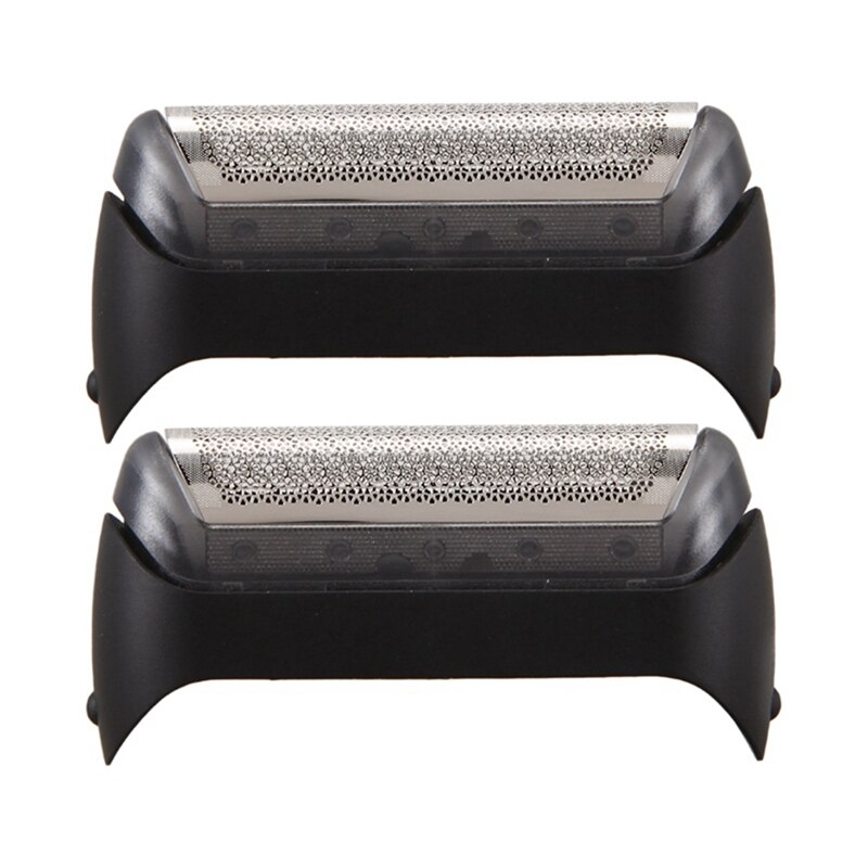 2 sztuk elektryczna siatka trwała golarka folia głowy części dla Braun 10B/20B Model 190 180 170: Default Title