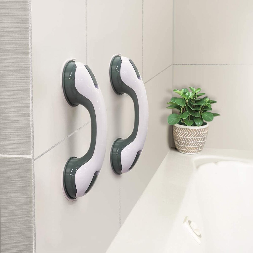 2022 Shower Handle Safety Helping Handle Anti Slip Support Toilet Bathroom Safe Grab Bar Vacuum Sucker Suction Cup Handrail