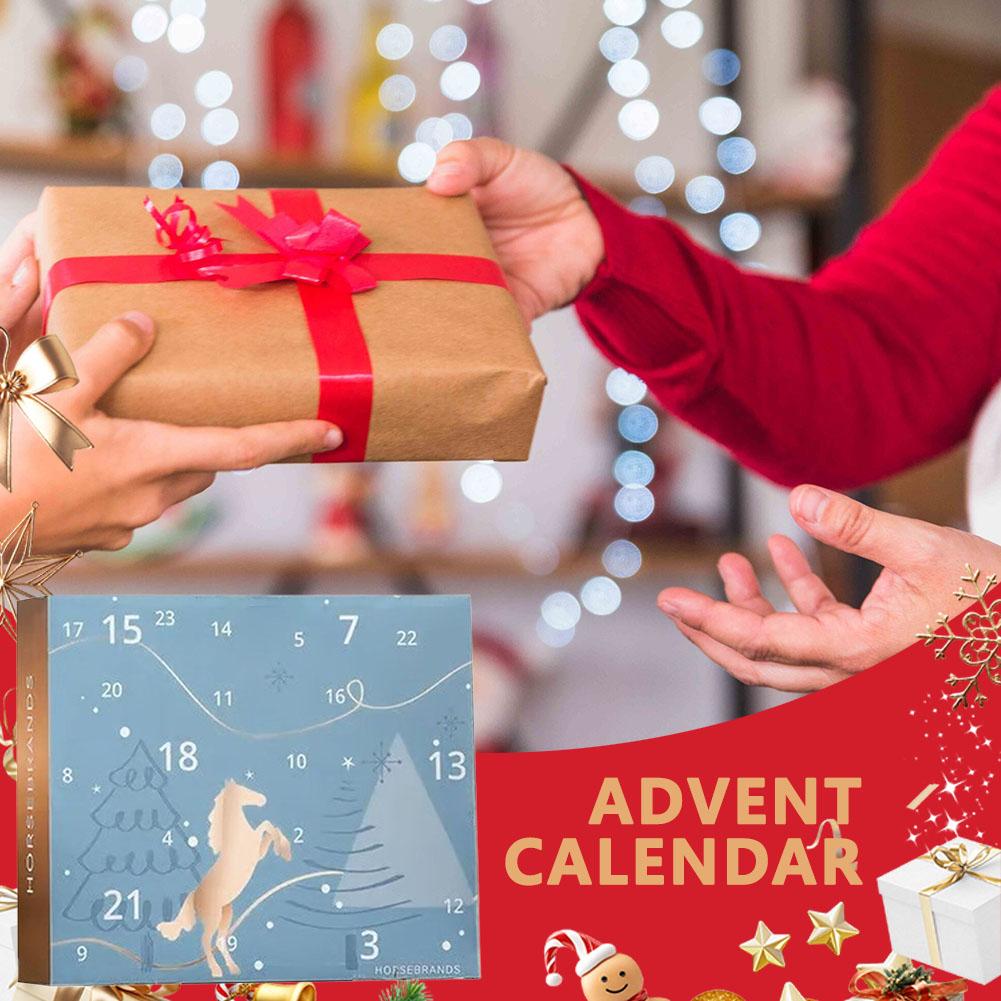 Horse Advent Calendar 24 Days Countdown With Daily Surprises Equestrian Themed Christmas For Horse Lovers