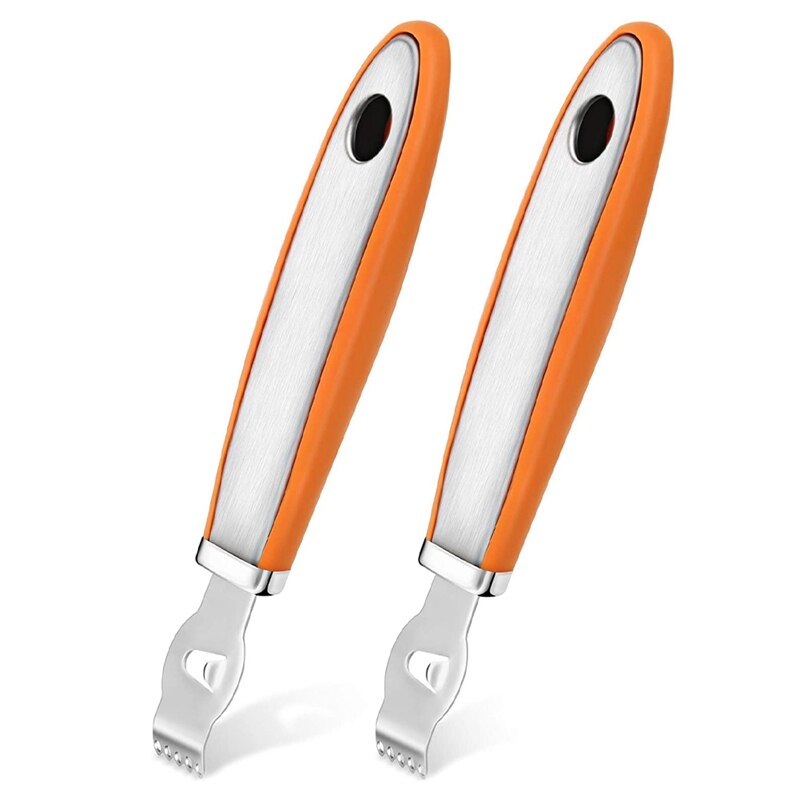 16 Pack Oranje Dunschiller, Citrus Dunschiller, Citroenschiller, Gemakkelijk Open Citrus Citroen Citrus Peel Cutter, Plastic Oranje Citrus Fruit Dunschillers Keuken Gadgets