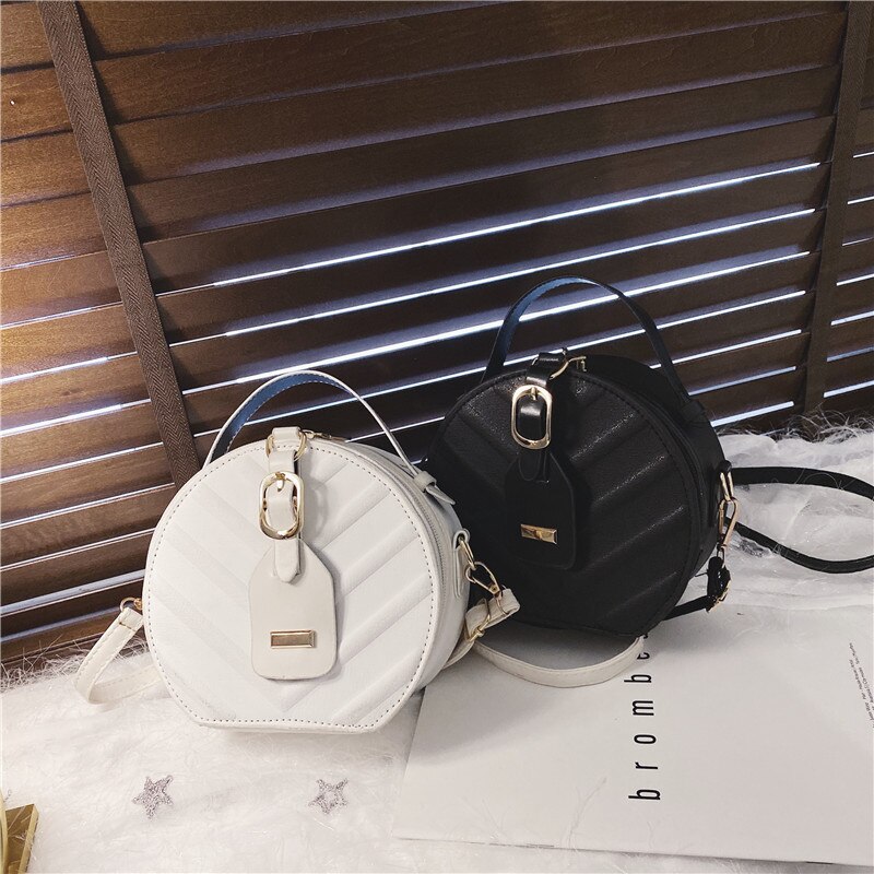 Populaire Tas Vrouwen Disc Zak Harde Cake Handtas Stijl Mode Westerse Stijl Women's Bag Leaf Patroon Schouder tas