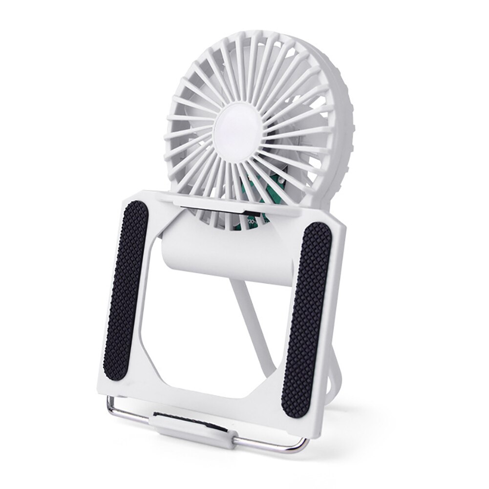 Suporte handheld portátil telescópico do telefone móvel de refrigeração suporte multifunções jogo controlador ventilador refrigeração telefone clipe titular: white