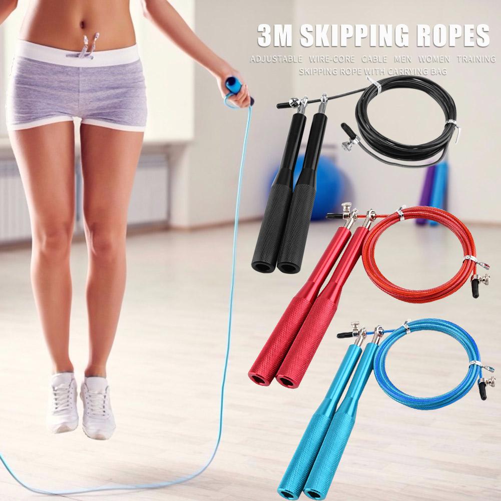 3m hoppereb ultra-speed sjippetove gym fitness træning justerbare hurtig hastighed hoppereb